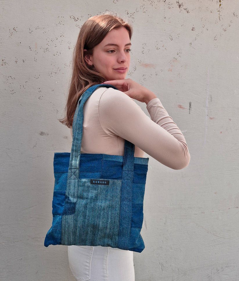 Petit sac jeans - kokoso