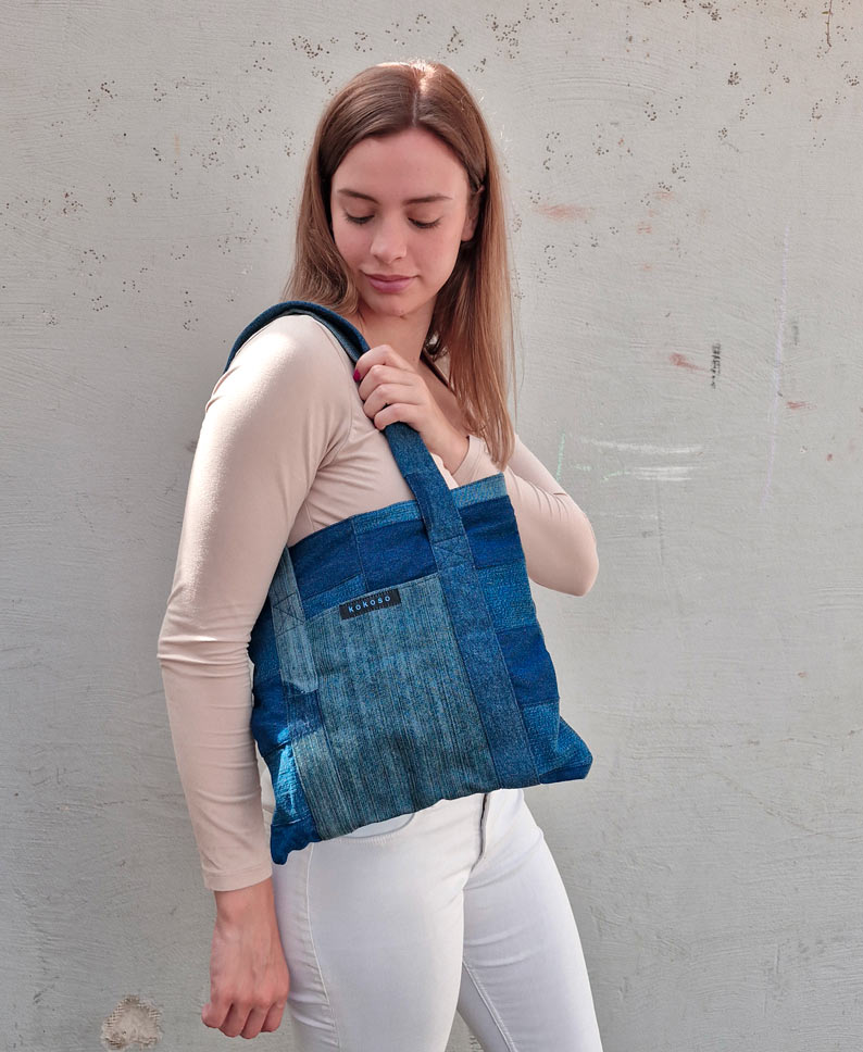 Petit sac jeans - kokoso