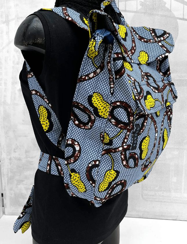 Sac à dos en coton // Zoum_bigpack_06 - kokoso