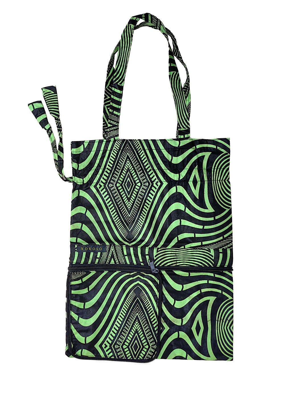 Sac artisanal en tissu africain, fabriqué vegan. Slow fashion de créateur.