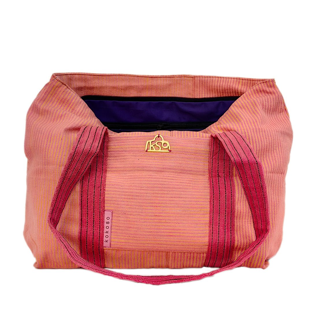 Sac pièce uniques faits main en Faso Dan Fani, inspiré par la culture africaine