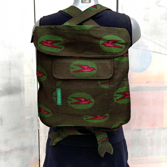 Sac pièce uniques faits main en tissu WAX vegan, inspiré par le style africain