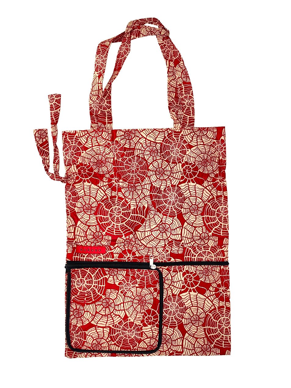 Sac artisanal en tissu africain, fabriqué vegan. Slow fashion de créateur.