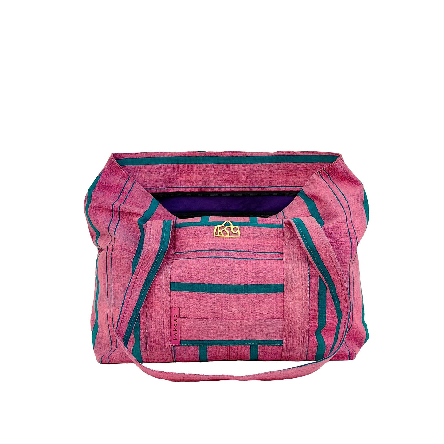 sac du burkina faso en Faso Dan Fani rose rayé