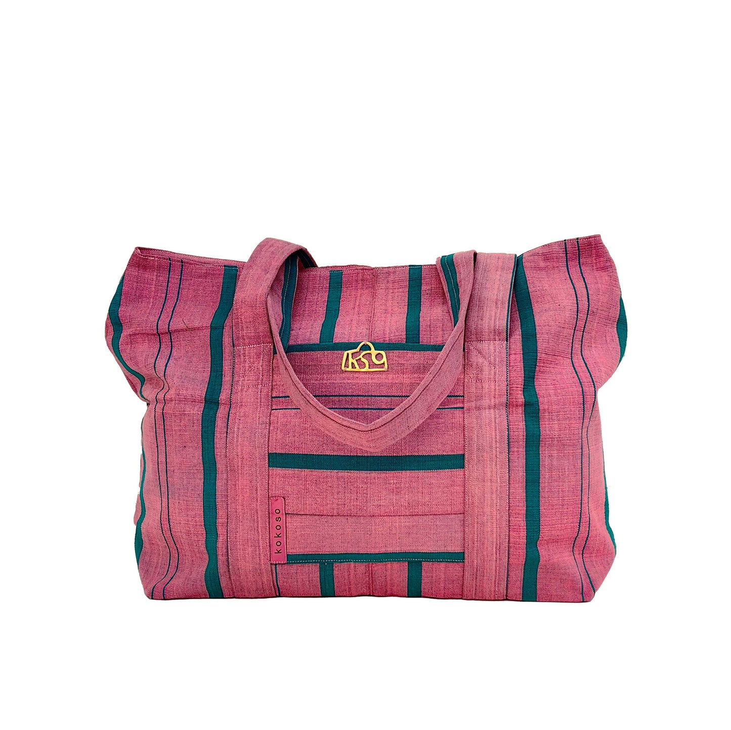 sac du burkina faso en Faso Dan Fani rose rayé