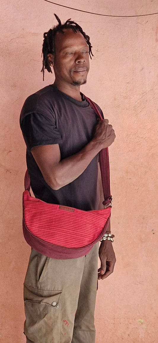 sacoche africaine vegane, cadeau pratique