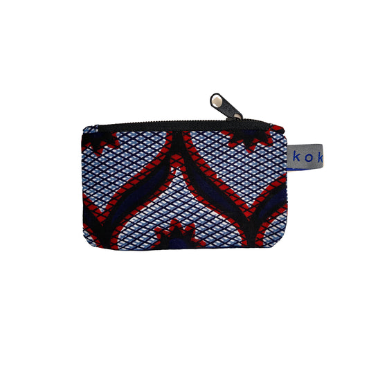 Pochette vegan fait main par des artisans à Bobo Dioulasso.