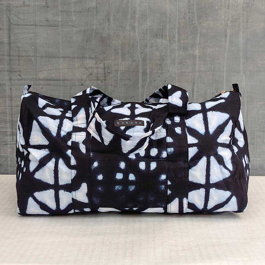 sac de voyage en tie-dye blue foncé