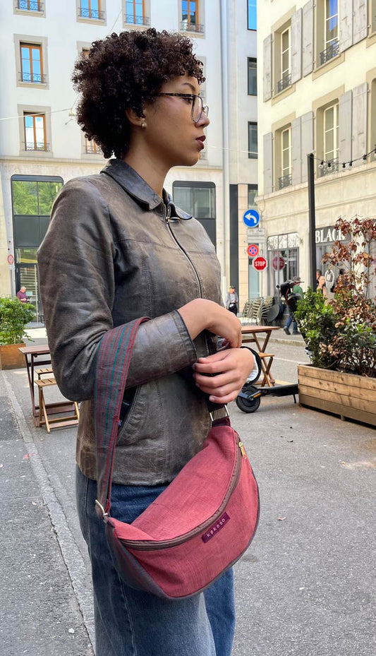sac lune en Faso Dan Fani rose