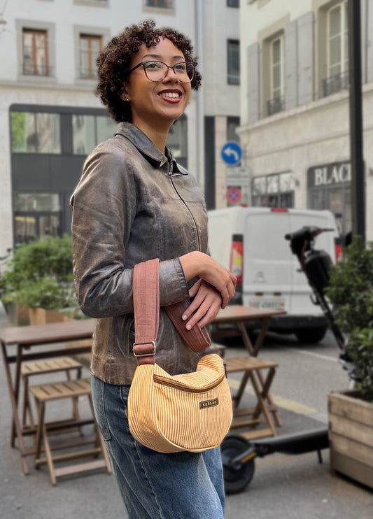 sac lune en Faso Dan Fani jaune
