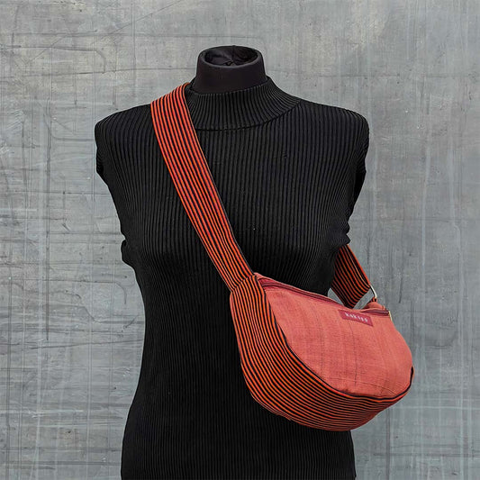 cadeau idéal, Sac tissé à bandoulière éthique et vegan